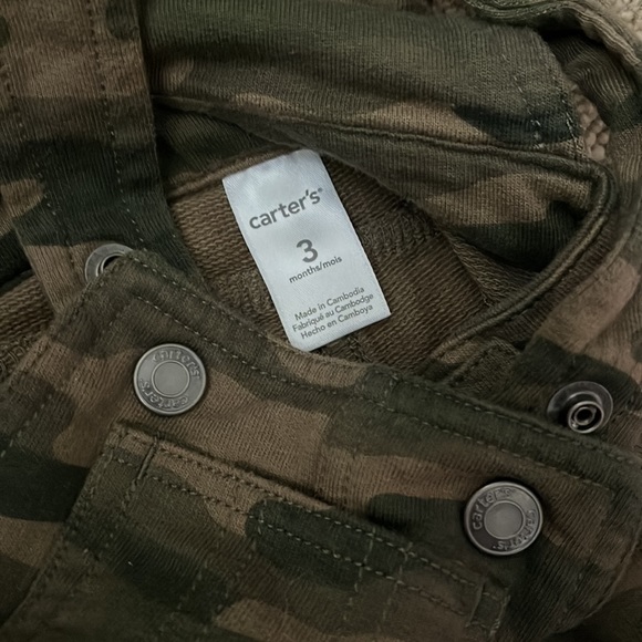 EUC Carter’s camo overall skirt 3m - Picture 3 of 3